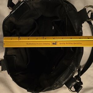 Frye Black Leather Tote